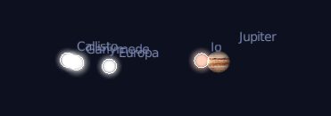 Stellarium Jupiter - 2008-06-14